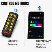 Flexible RGB LED Matrix Panel | Smart App Controlled Programmable Scrolling Text Display Sign