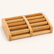Wooden Foot Massager | Natural Roller Foot Massage