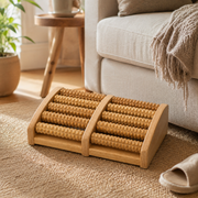 Wooden Foot Massager | Natural Roller Foot Massage